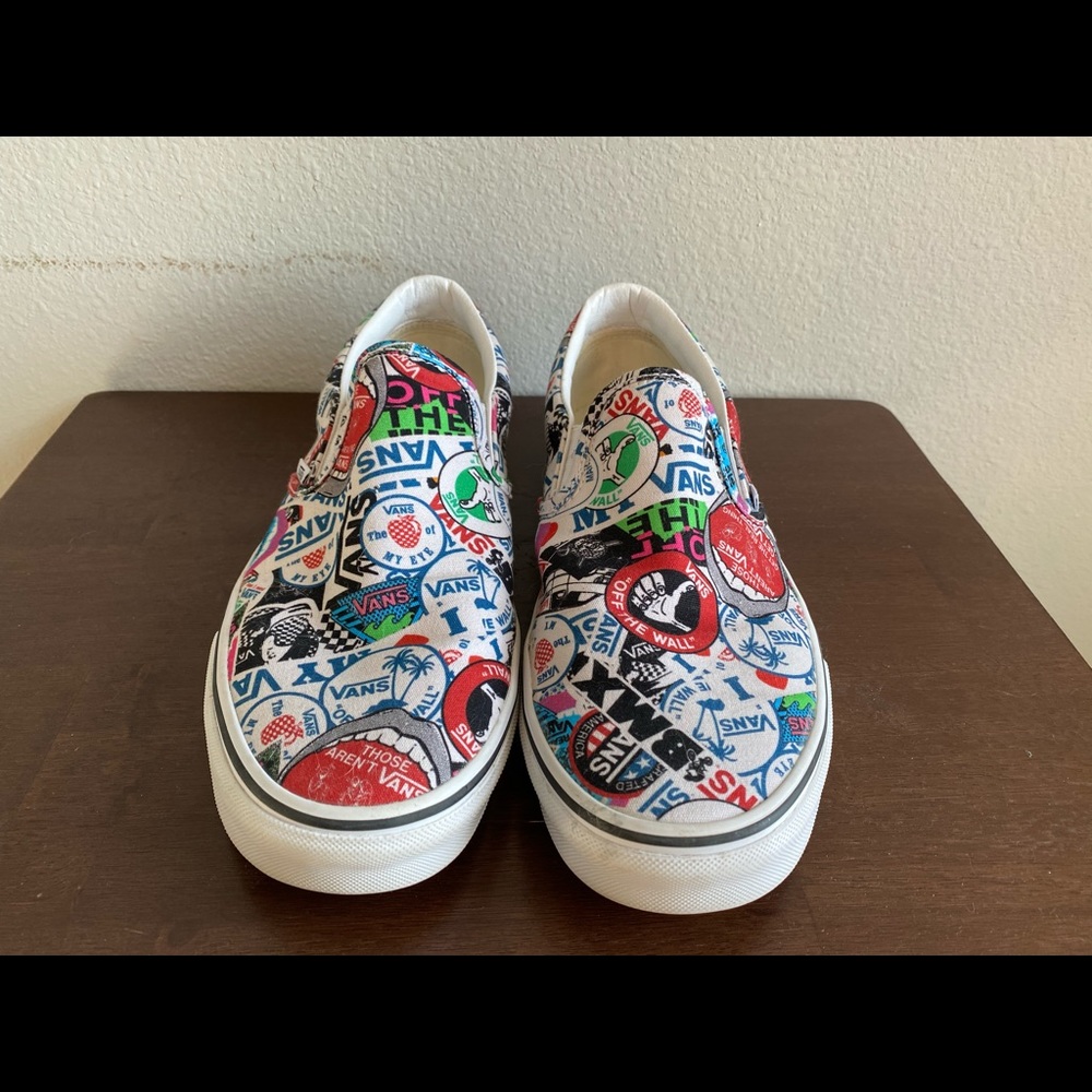 Vans slip on shoes size 11.5